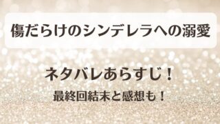 傷だらけのシンデレラへの溺愛 ネタバレあらすじ！最終回結末と感想も！