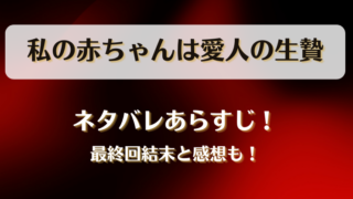 私の赤ちゃんは愛人の生贄 ネタバレあらすじ!最終回結末と感想も!