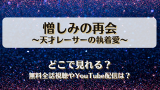 憎しみの再会天才レーサーの執着愛 どこで見れる？無料全話視聴やYouTube配信は？